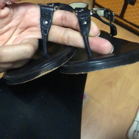 Leather MK T-Strap Sandal - Picture 7 of 7